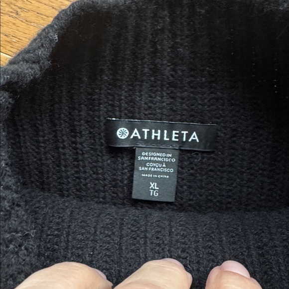 Athleta Turtleneck Sweater Belle Sleeve Sweater XL - Picture 3 of 4